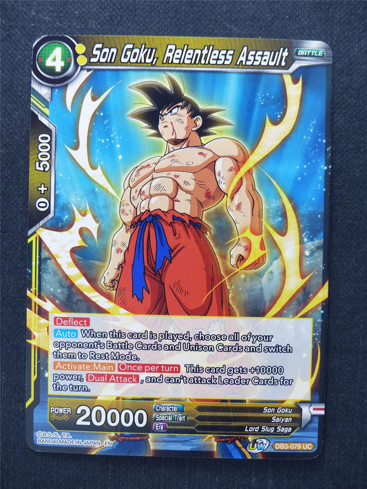 Son Goku Relentless Assault