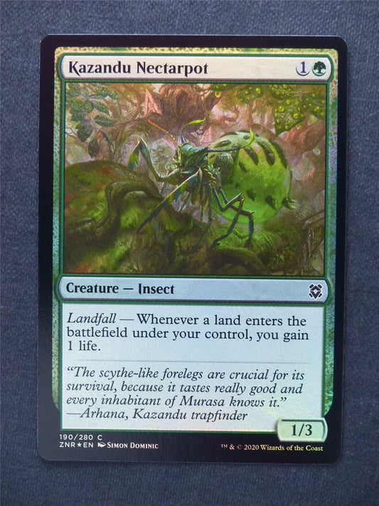 Kazandu Nectarpot Foil - Mtg Magic Cards #WA