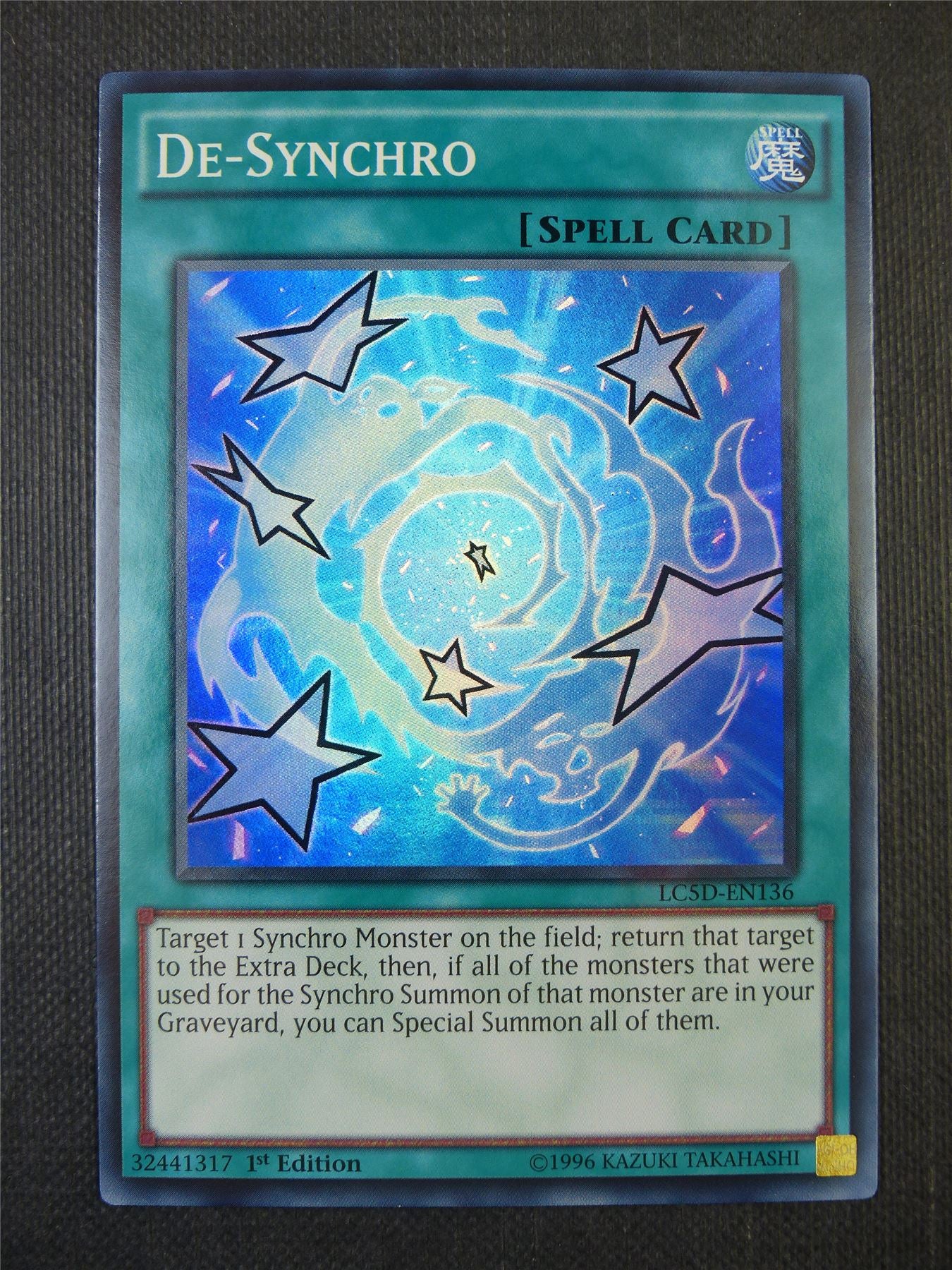 De-Synchro LC5d Super Rare - 1st ed Yugioh Card #847