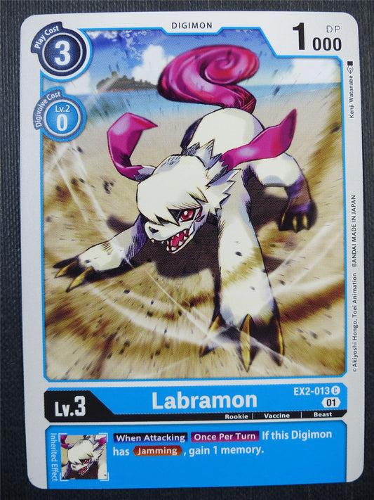 Labramon EX2 - Digital Hazard - Digimon Card #4K8