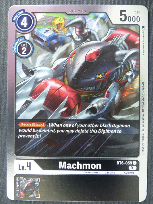 Machmon BT6-059 R - Digimon Cards #1A4