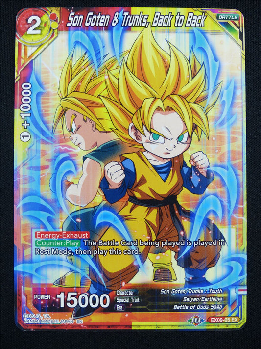 Son Goten & Trunks Back to Back EX09-05 EX - Dragon Ball Super Card #1DD