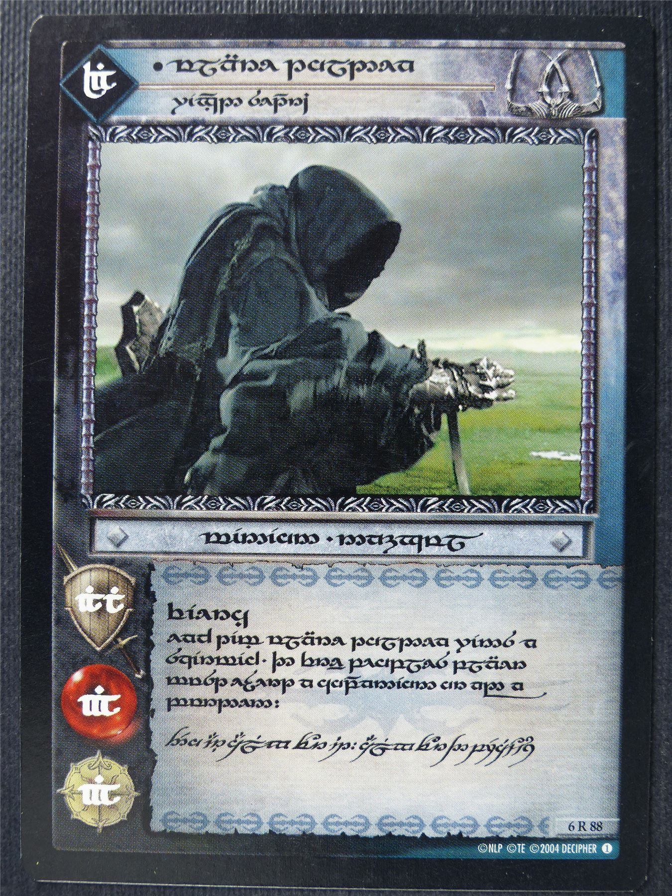 Ulaire Toldea Winged Sentry 6 R 88 - Elvish LotR Card #3O3