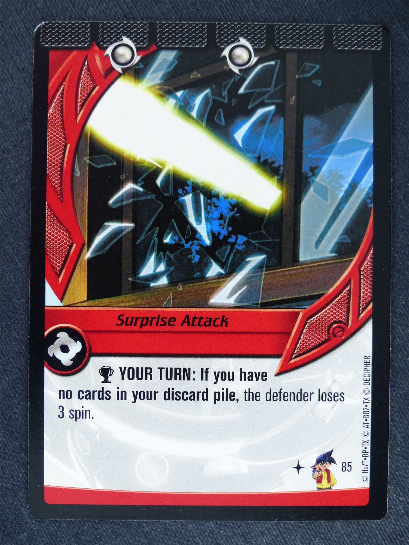 Surprise Attack 85 - Beyblade Cards #WV