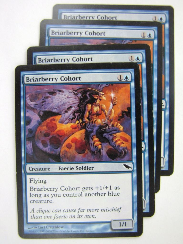 MTG Magic Cards: BRIARBERRY COHORT x4 # 8G2