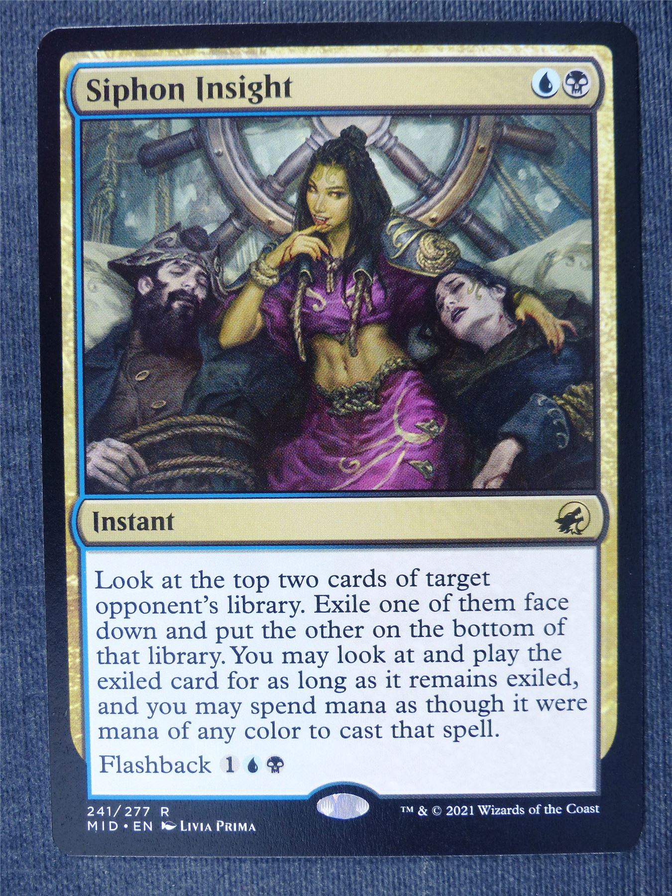 Siphon Insight - MID - Mtg Cards #3S1