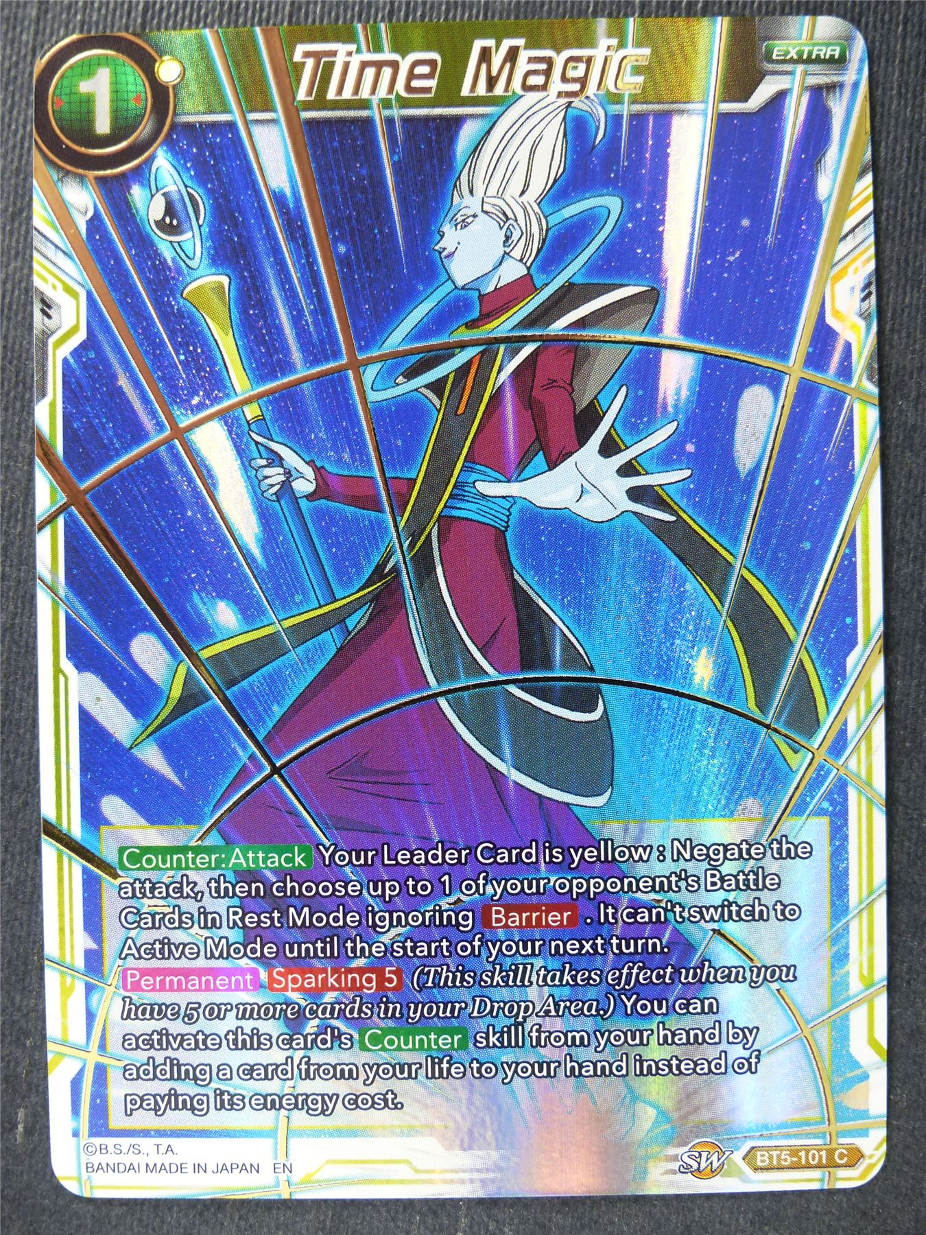 Time Magic Fol - Mythic Booster - Dragon Ball Super Card #43G