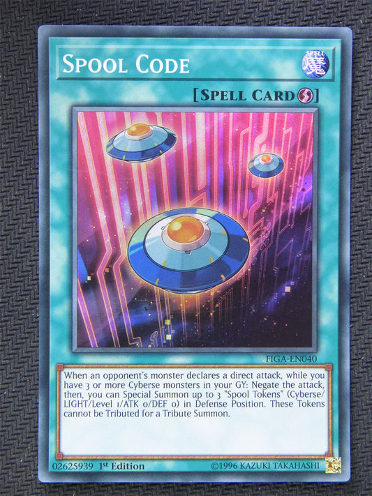 Spool Code FIGA - Super Rare - Yugioh Card #613