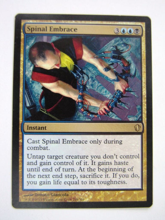 MTG Magic Played Cards: SPINAL EMBRACE # 6J34