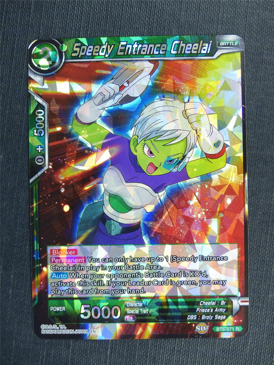 Speedy Entrance Cheelai R - Dragon Ball Super Cards #44F
