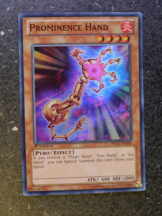 Yugioh Cards: PROMINENCE HAND DRLG SUPER RARE # 3H5