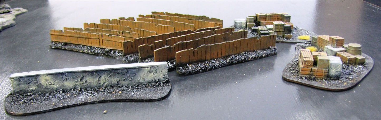 Ammo And Fences Etc - Scatter Scenery - Terrain - Warhammer AoS 40k #1H5