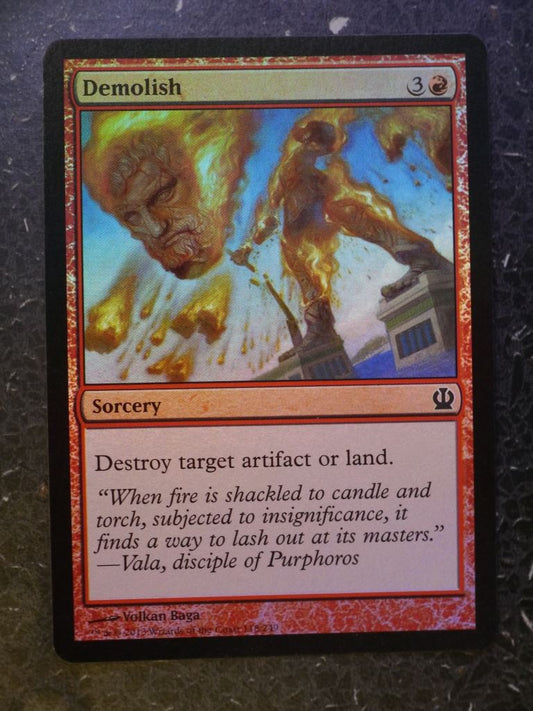 MTG Cards: DEMOLISH FOIL # 5D23
