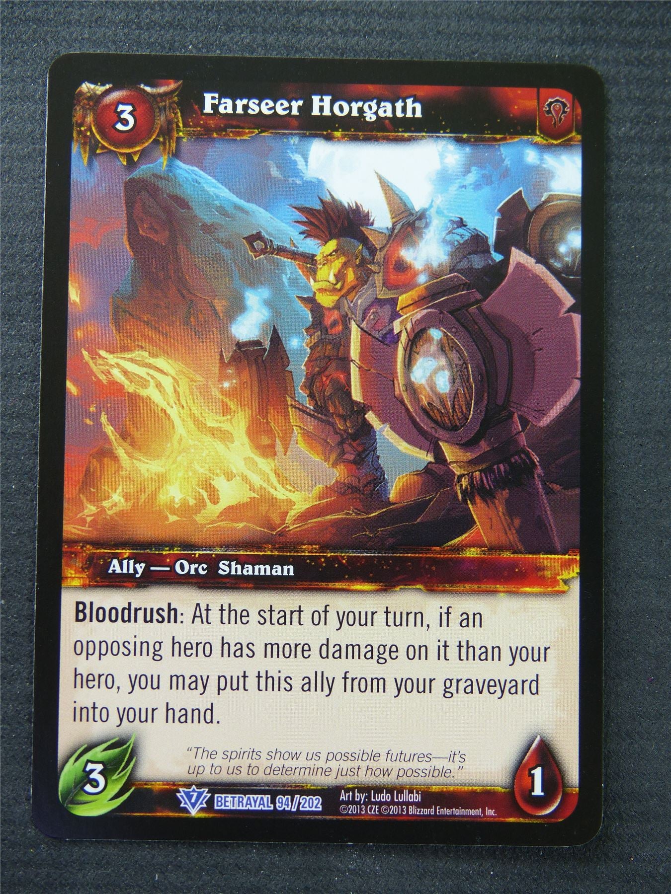 Farseer Horgath - Rare - World Of Warcraft #1O4