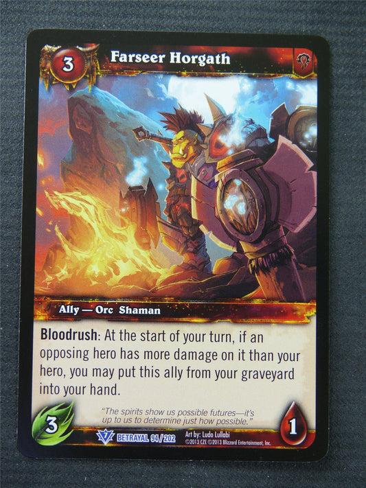 Farseer Horgath - Rare - World Of Warcraft #1O4