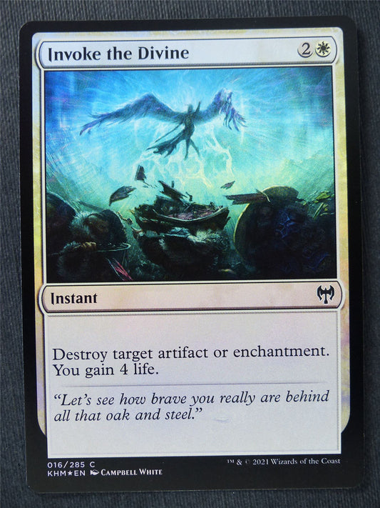 Invoke the Divine Foil - Mtg Magic Cards #XF