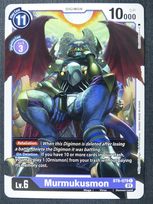 Murmukusmon BT6-079 C - Digimon Card #27N