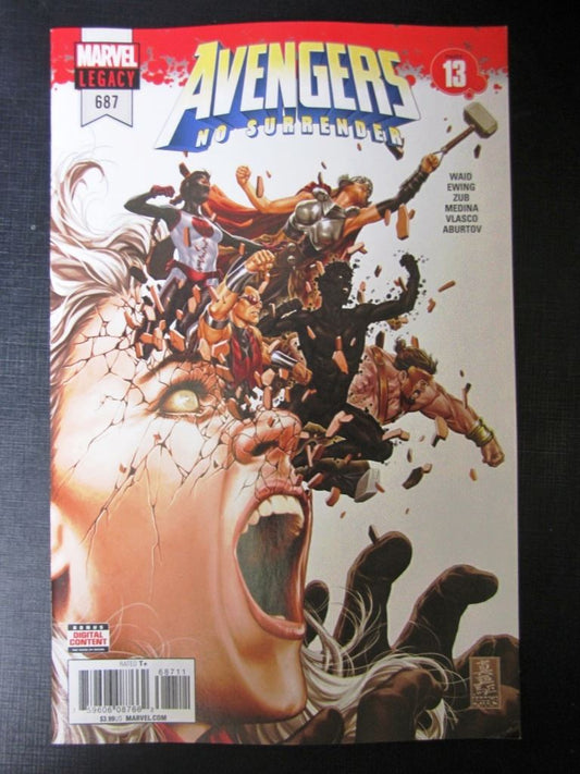 Avengers No Surrender #687 - June 2018 - Marvel Comic # 11A53