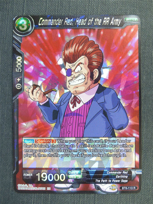Commander Red Head of the RR Army R - Dragon Ball Super Cards #47T