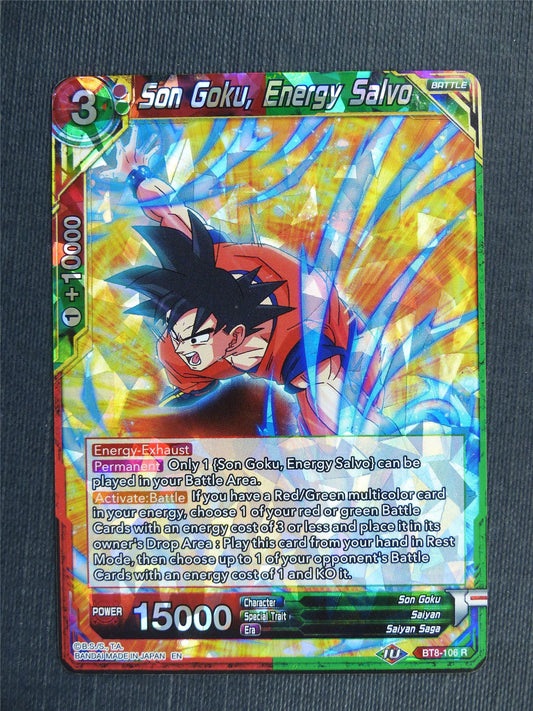 Son Goku Energy Salvo R - Dragon Ball Super Cards #42K