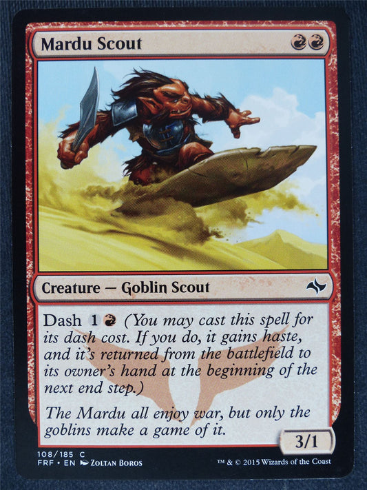 Mardu Scout - Mtg Magic Cards #AQ