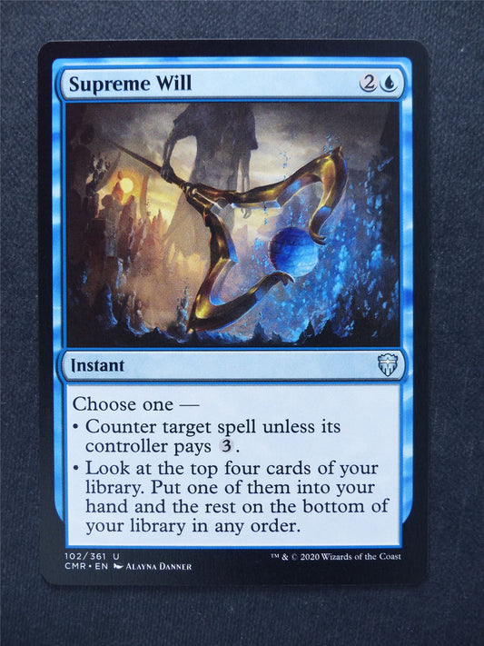 Supreme Will - Commander Legends #LU