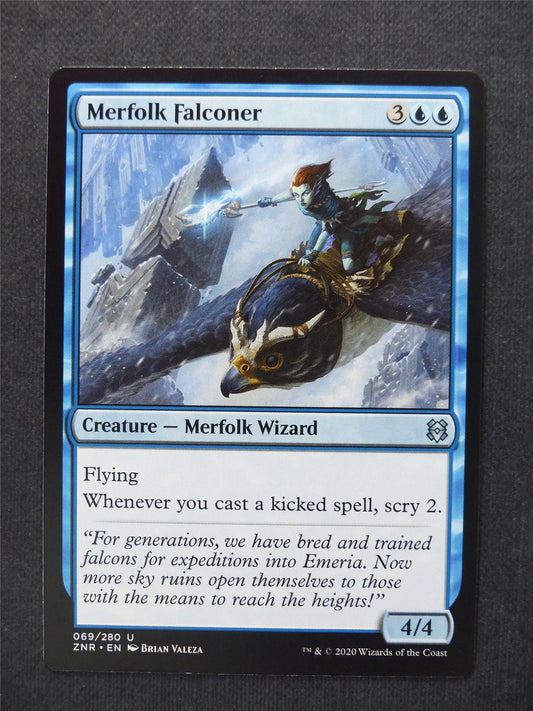 Merfolk Falconer - Mtg Magic Cards #8Y