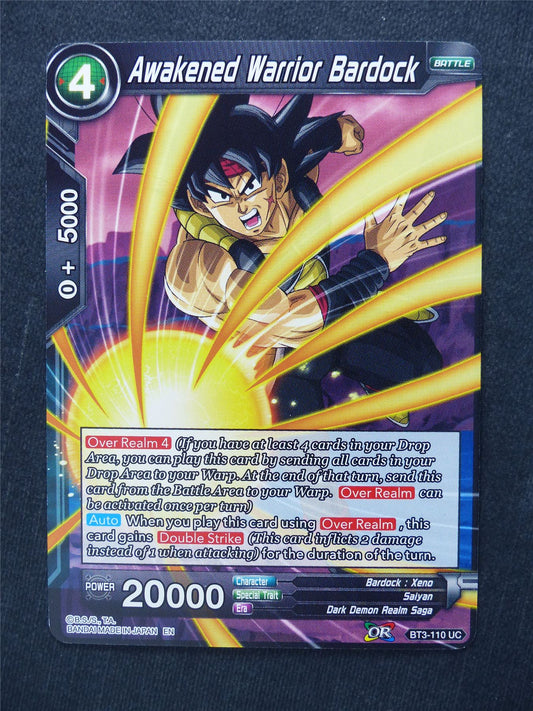 Awakened Warrior Bardock - Dragon Ball Super Cards #G3