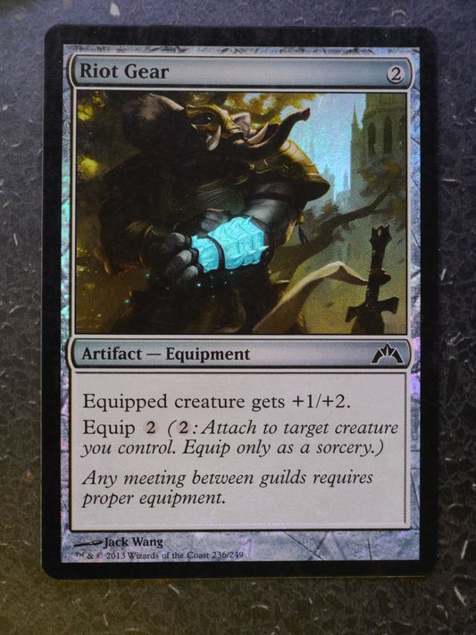 MTG Magic Cards: RIOT GEAR  FOIL # 4H81