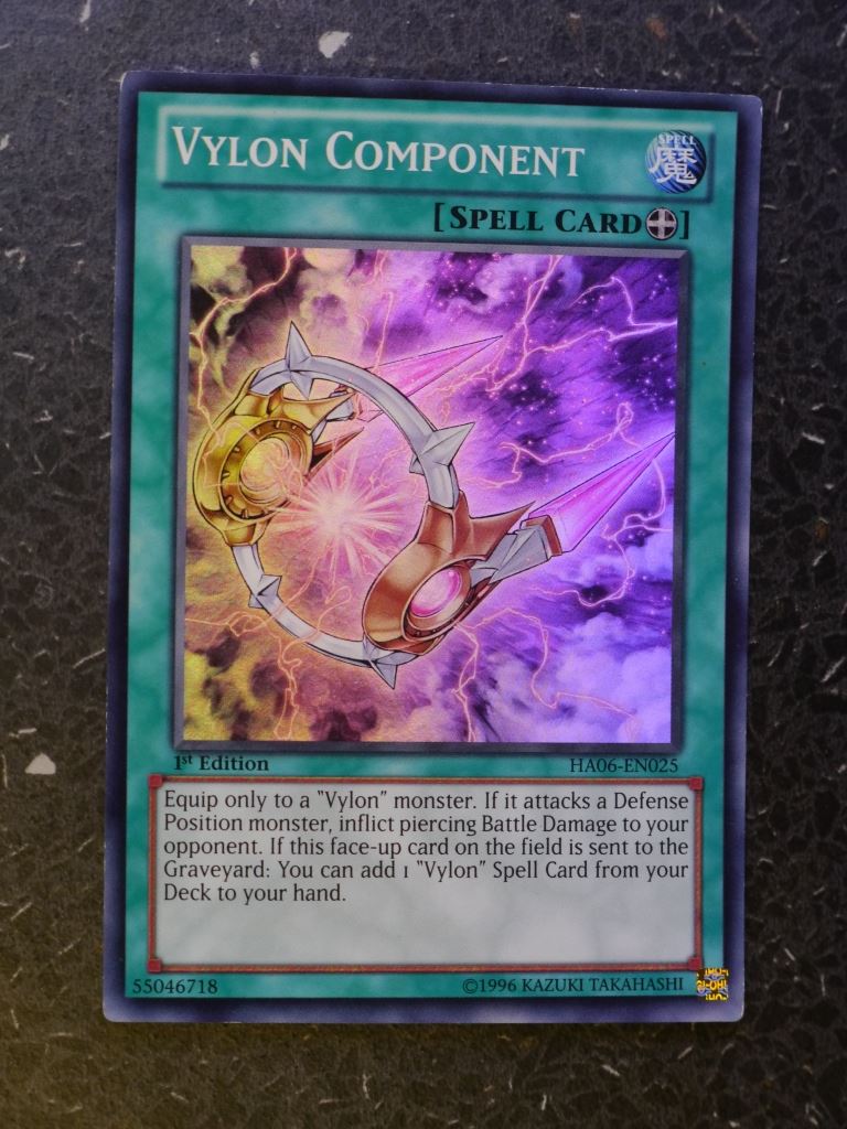 Yugioh Cards: VYLON COMPONENT HA06 SUPER RARE # 3J30