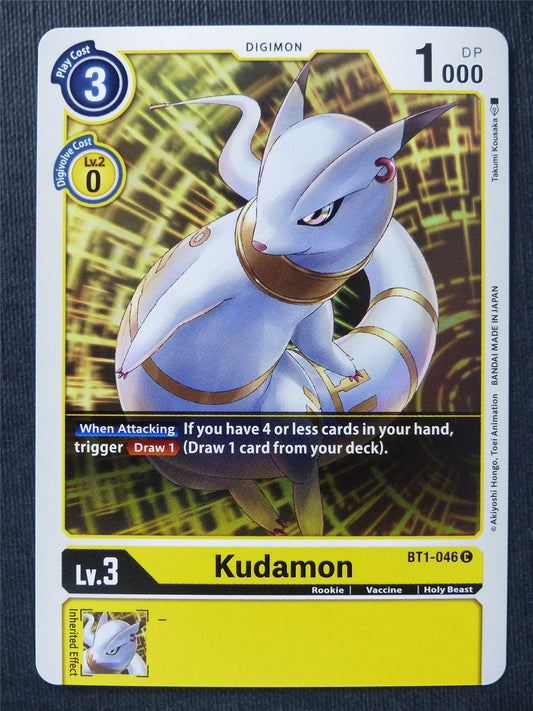 Kudamon BT1-046 C - Digimon Cards #S7