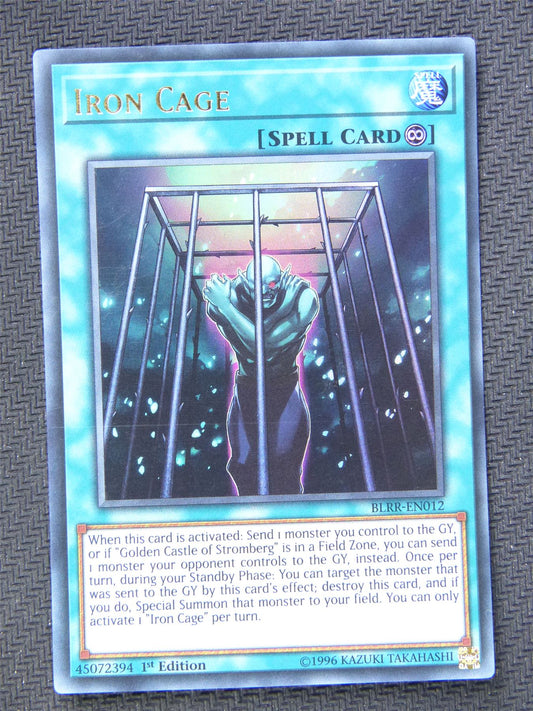 Iron Cage BLRR - Ultra Rare - Yugioh Card #5K1