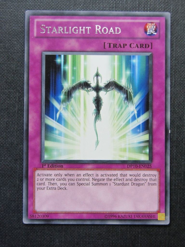 Starlight Road DP10 Rare - 1st ed - Yugioh Cards # 3H35