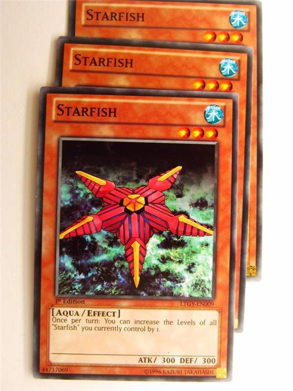 STARFISH x3 LTGY - Yugioh Card