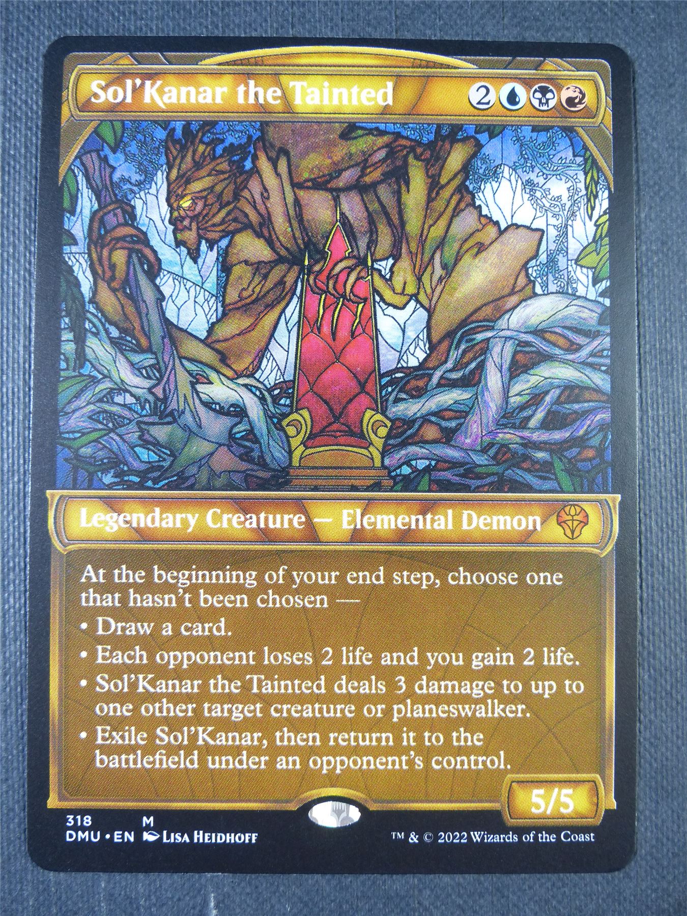 Sol'Kanar the Tainted Showcase - Dominaria United Mtg Card #7F4