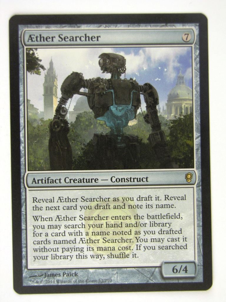 MTG Magic Cards: AETHER SEARCHER played # 17C33