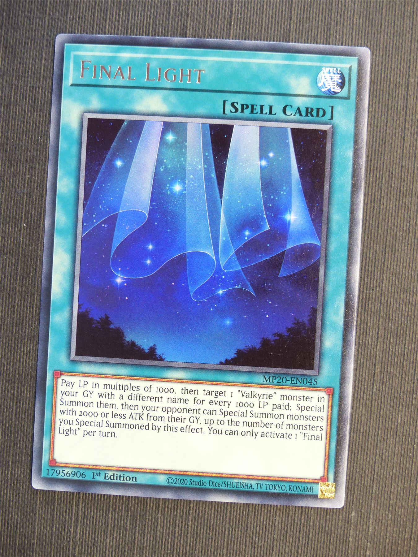 Final Light MP20 Rare - 1st ed - Yugioh Cards #698