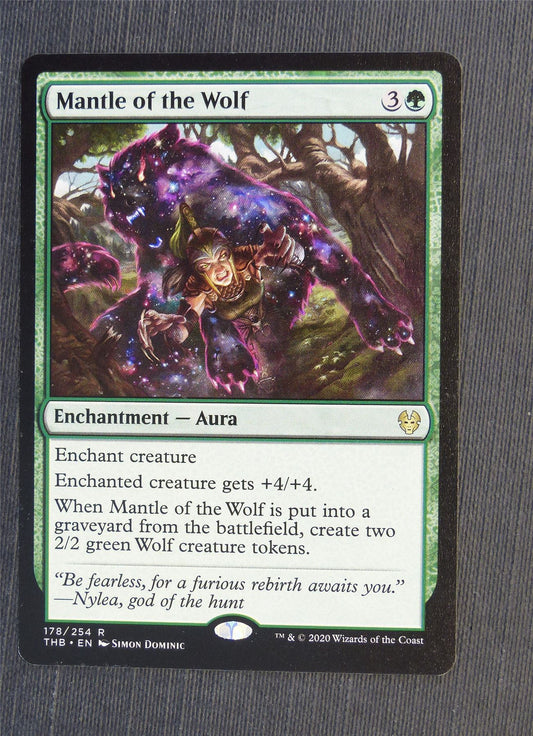 Mantle of the Wolf - Mtg Magic Cards #5D6