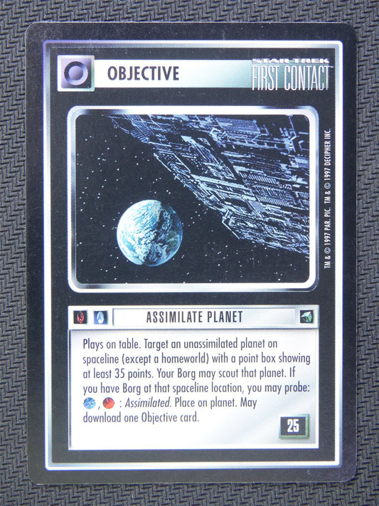 Objective Assimilate Planet - Star Trek CCG First Contact #5BU