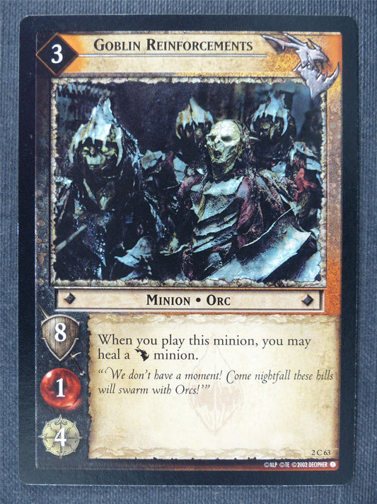 Goblin Reinforcements 2 C 63 - LotrR Cards #3E4