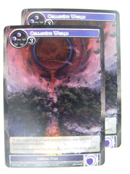 Force Of Will Cards: COLLAPSING WORLD x2 # 13C12