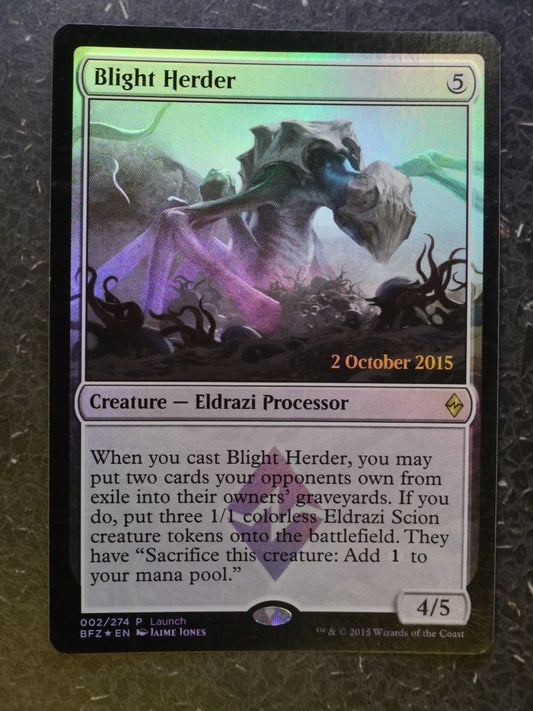 MTG Magic Cards : BLIGHT HERDER FOIL # 8D52