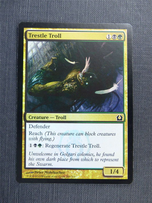 Trestle Troll Foil - Mtg Magic Cards #5AF