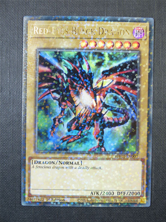 Red-Eyes Black Dragon HAC1 Terminal Rare - 1st ed Yugioh Card #9R2