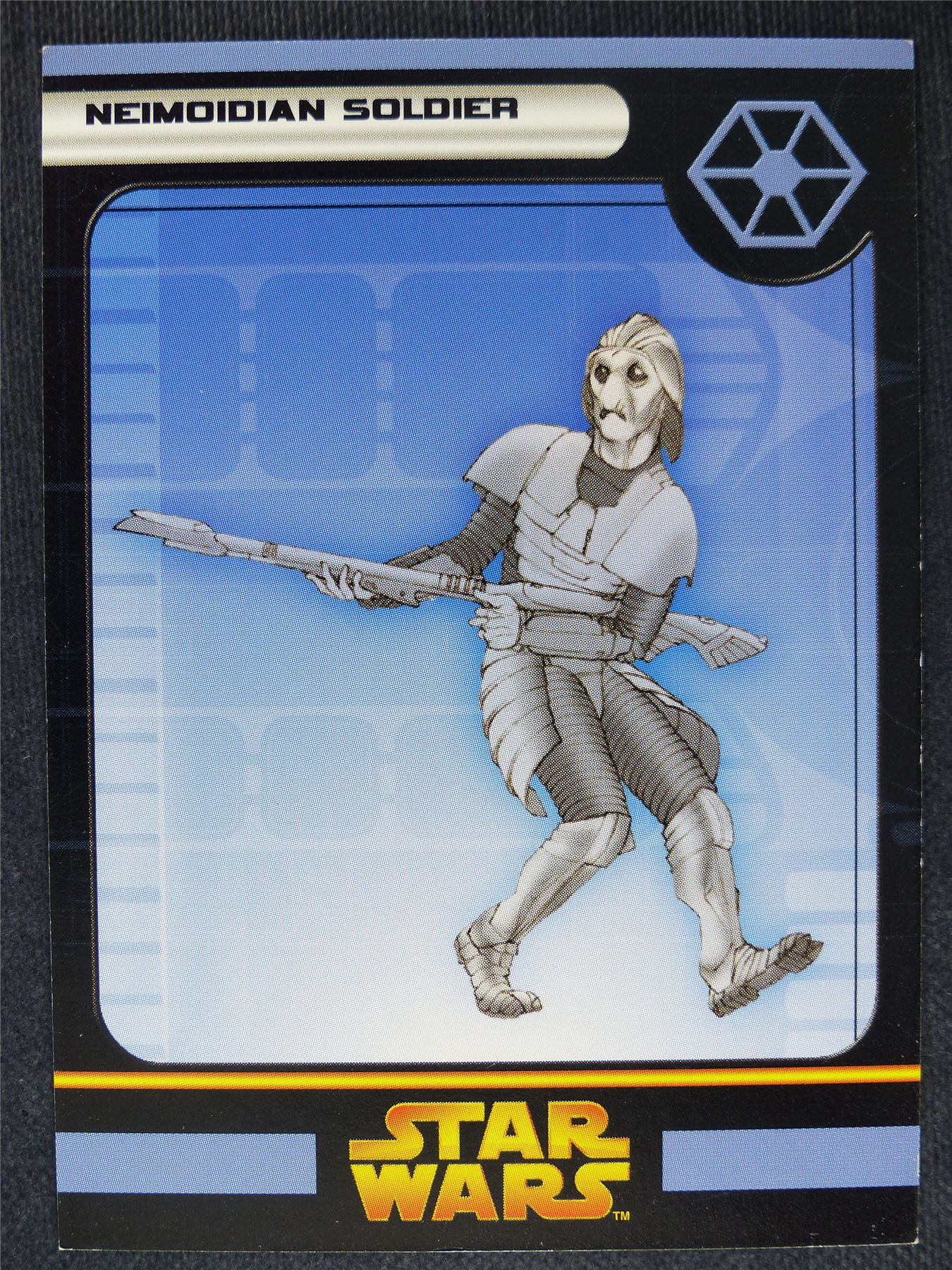 Neimoidian Soldier - Star Wars Miniatures Spare Cards #7D