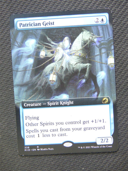 Patrician Geist Extended Art - Innistrad - Mtg Card #3KW