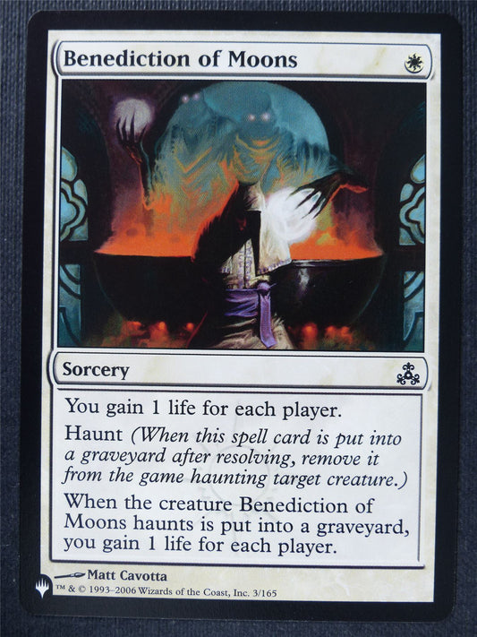 Benediction of Moons - The List - Mtg Card #2CZ