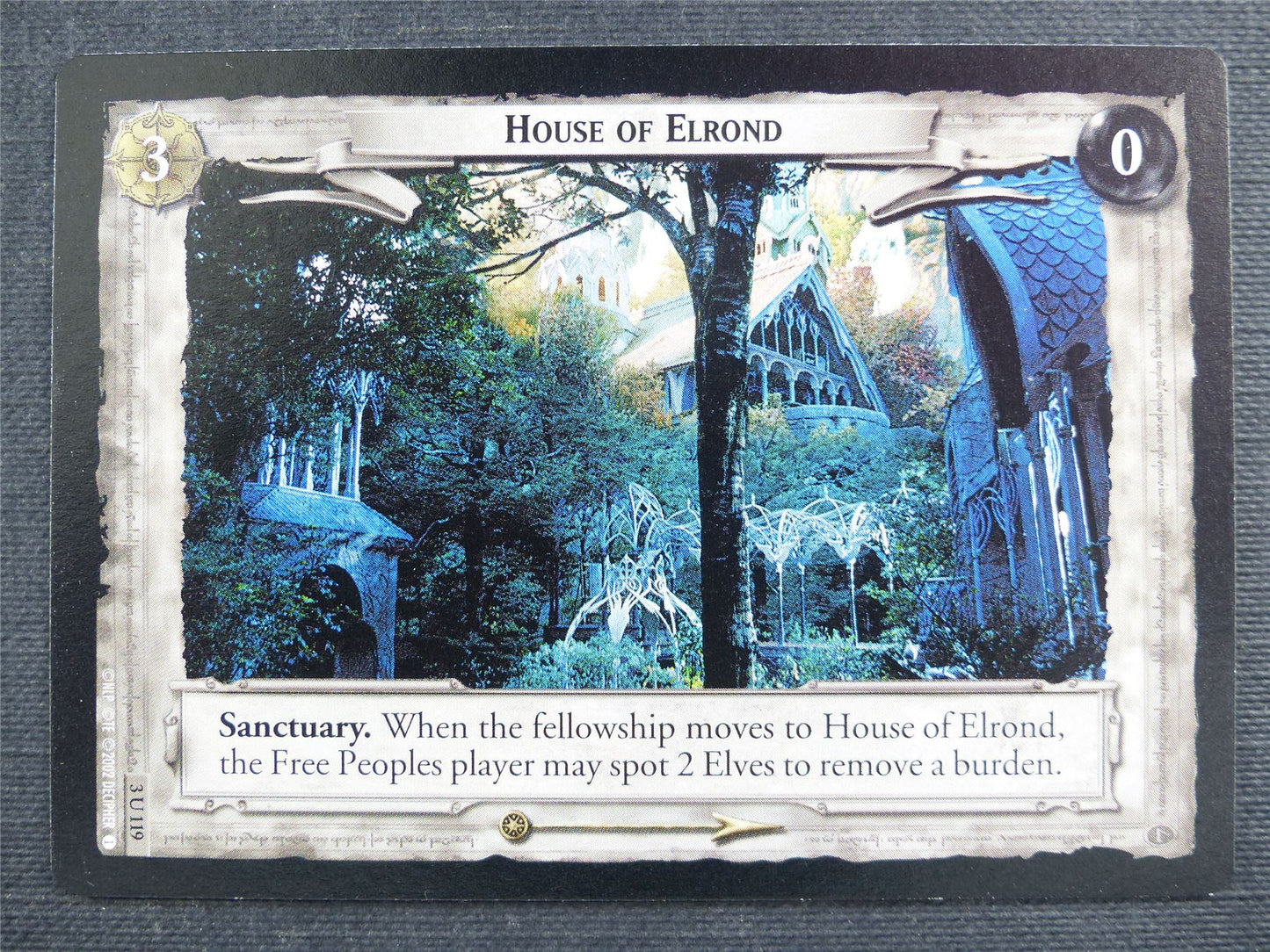 House of Elrond 3 U 119 - LotR Cards #2X5