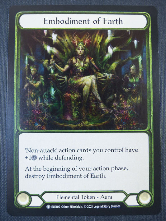 Embodiment of Earth / Embodiment of Lightning - Tales of Aria 1st ed - Flesh and Blood Card #65N