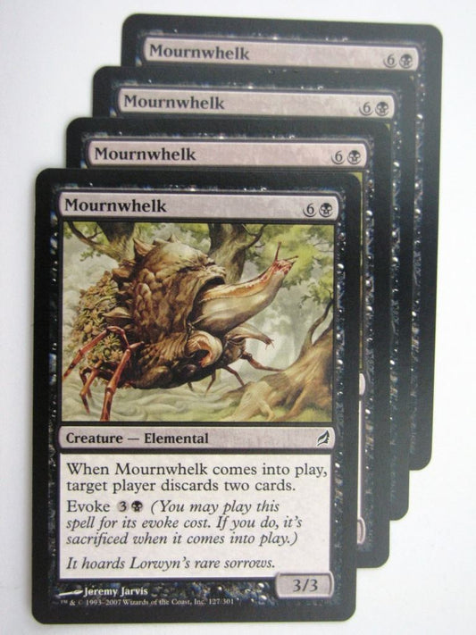 MTG Magic Cards: MOURNWHELK x4 # 27D19